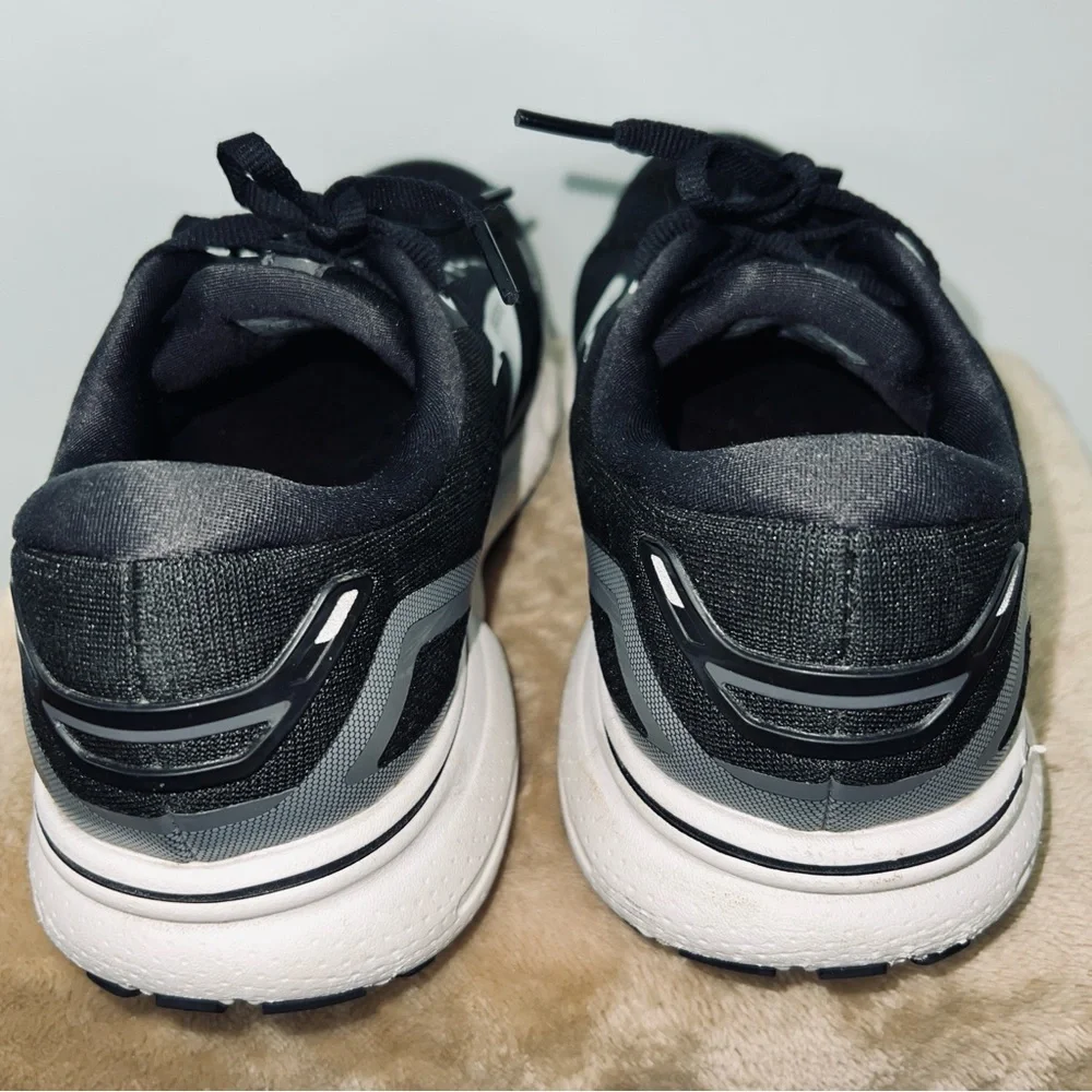 Brooks Ghost 15 Running Athletic Sneakers Shoes US 10 M Black Silver/Gray - Picture 7 of 10